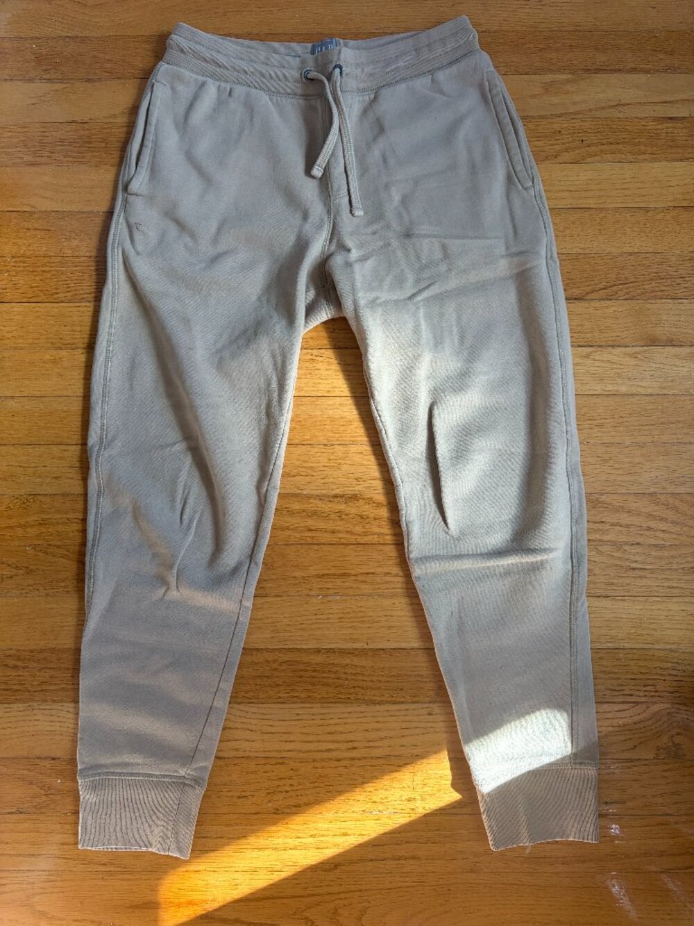 Men's GAP Tan Sweat Joggers - S